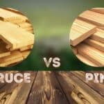 spruce vs pine wood